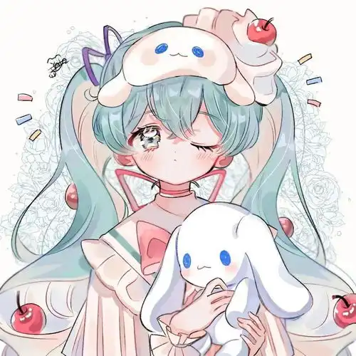 插画头像丨少女心爆棚的日韩系漫画少女小插画素材
