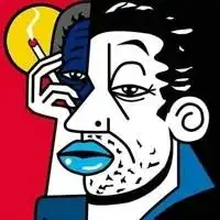 沧桑大叔动漫图片微信头像图片大全
