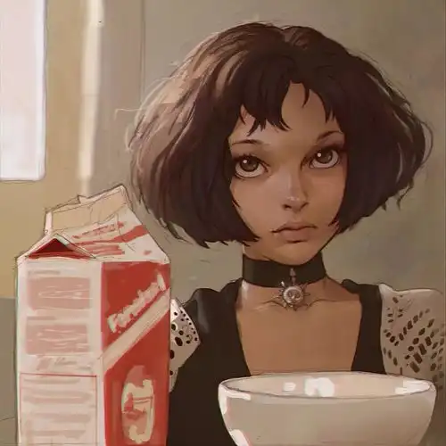 小伙伴推荐的画师kuvshinovilya
