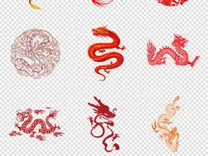 古典中国风红色龙纹龙图腾龙剪纸png素材图片模板下载37.31mb中国风边框大全花纹边框

