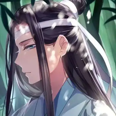 动漫手绘古风男生美男子头像
