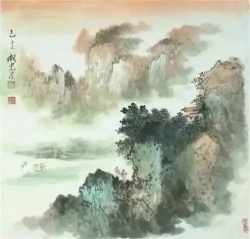 成忠臣真正的绘画是心性的流淌,笔墨的创造
