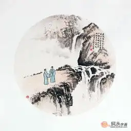 中国山水画的留白艺术山水画名家吴大恺作品鉴赏
