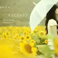 女生向日葵头像手拿向日葵女生头像
