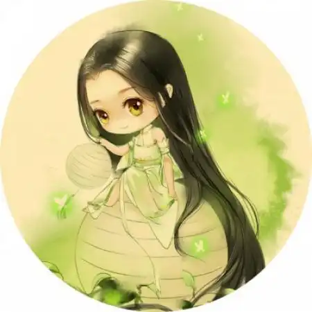手绘古风q版动漫女生头像,一看就会喜欢上的
