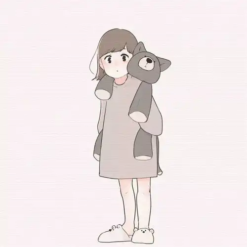 佛系头像卡通禅意新中式
