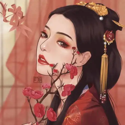 古风佛系女子头像精致生活