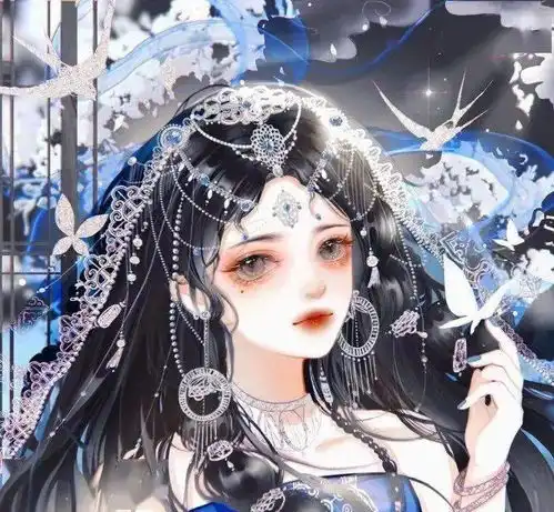 唯美浪漫系古风动漫头像

