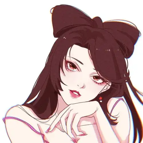 王者荣耀头像第93期不知火舞婉儿御姐头像,口红画歪了
