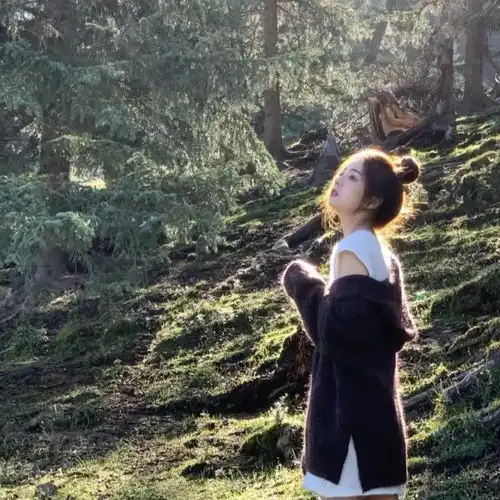仙女头像解不开的心事就系成蝴蝶结
