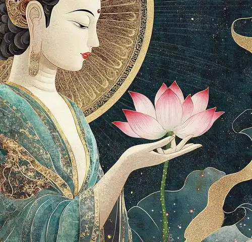 头像佛系莲花佛教
