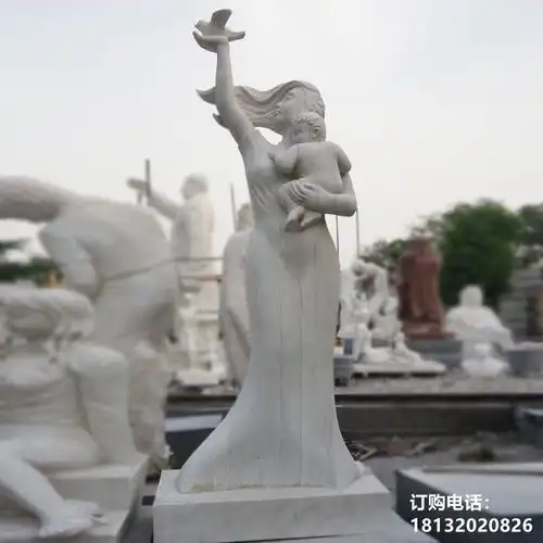 教会人物石雕普洱汉白玉人物雕塑价格
