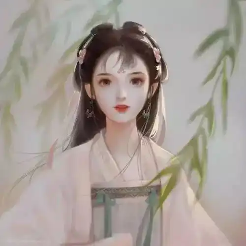 头像集古风头像岁月静好,夜色温柔你还没来,我怎敢老去
