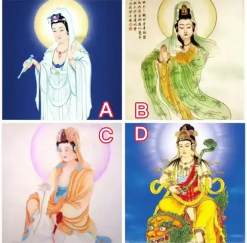 心理测试选择一幅你最喜欢的观音像,测你下半年会收获什么惊喜
