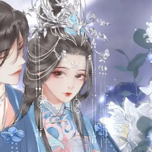 太美了高质量古风情侣头像
