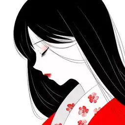 红色系头像红尘一遇,相思一生
