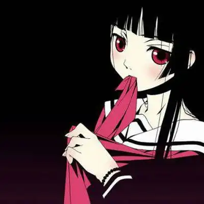 阎魔爱头像高清地狱少女阎魔爱恐怖头像

