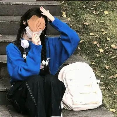 蓝色系女头后来没有特意的见女生头像我要个性网
