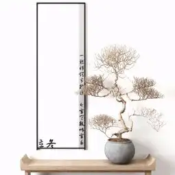 新中式禅意茶室3d模型
