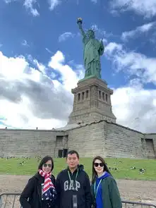 向往自由的女神经对自由女神的膜拜

